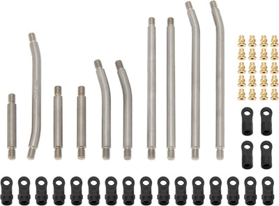 MEUS Racing SCX24 Gladiator High Clearance Links Set for Axial 1/24 RC Crawler (Titanium)