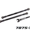 7897A Toe links, front (TUBES black-anodized, 7075-T6 aluminum, stronger than titanium