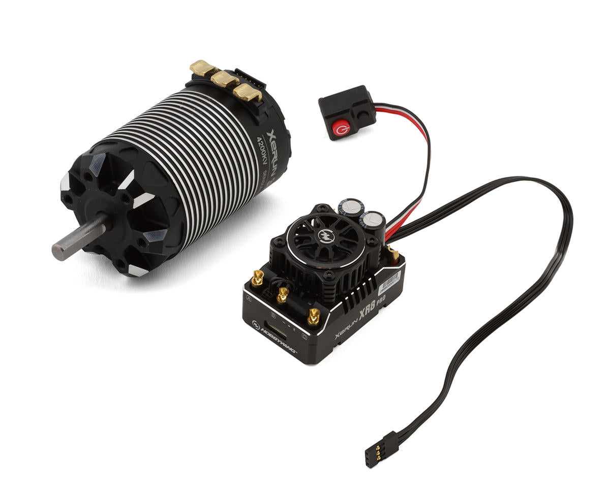 HWA38020440  XR8 Pro G3 1/10 SCT Sensored Brushless ESC & 3660SD Motor Combo (4200kV)