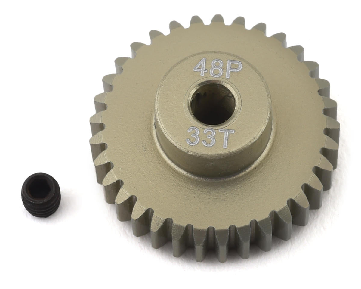 PTK8620 48P Lightweight Hard Anodized Aluminum Pinion Gear (3.17mm Bore) (33T)