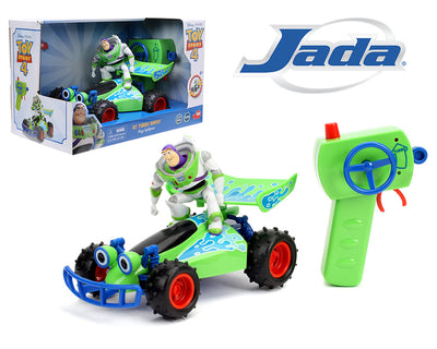 Jada 32397-4 Radio Control Toy Story 4 RC Turbo Buggy with Buzz Lightyear