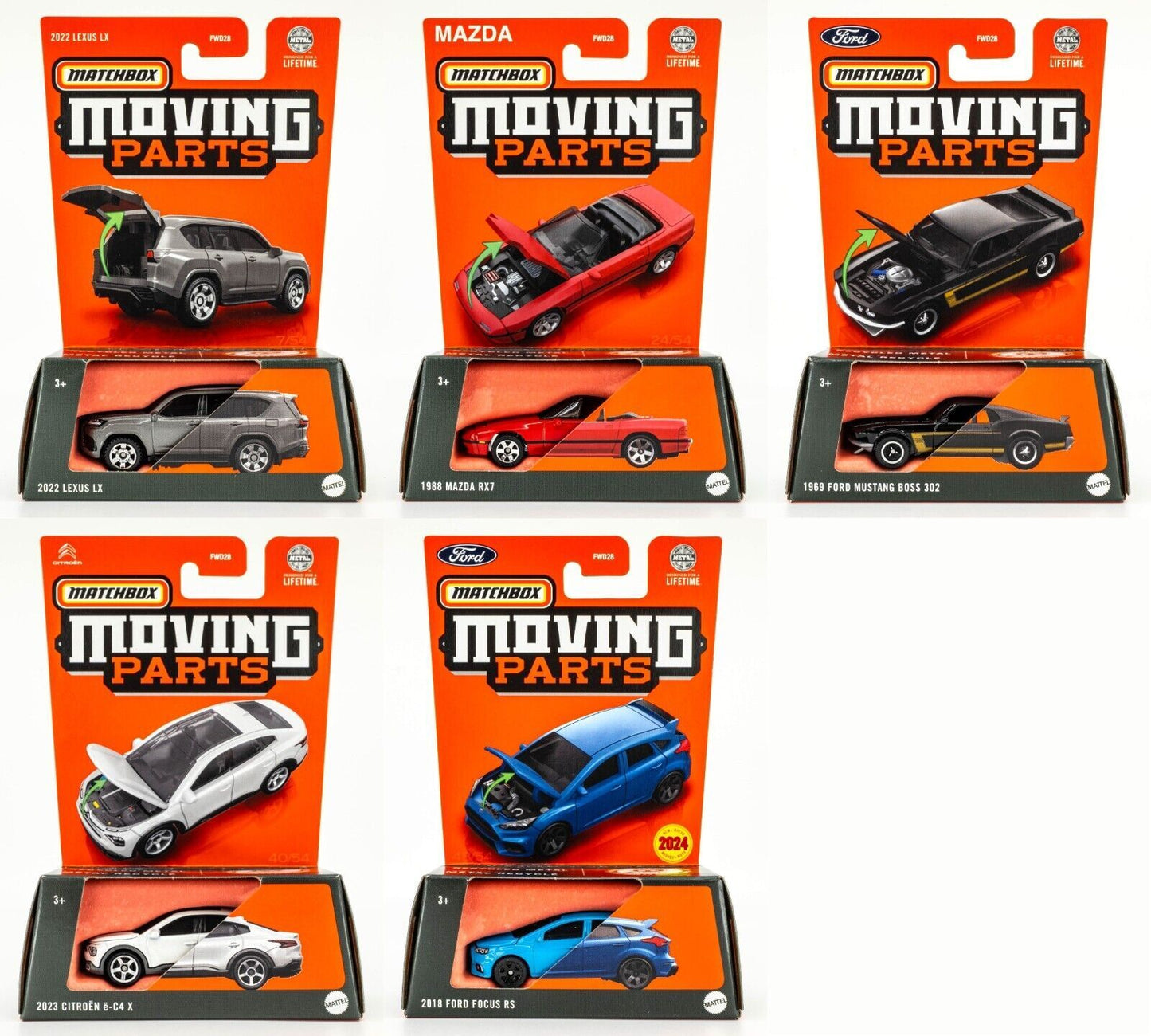 HWFWD28 Matchbox Moving Parts