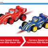 20016004 Carrera Speed Arena Formula Kidz 1/50 Slot Car Racing Track Set w/Fireflash & Thunderbold Cars