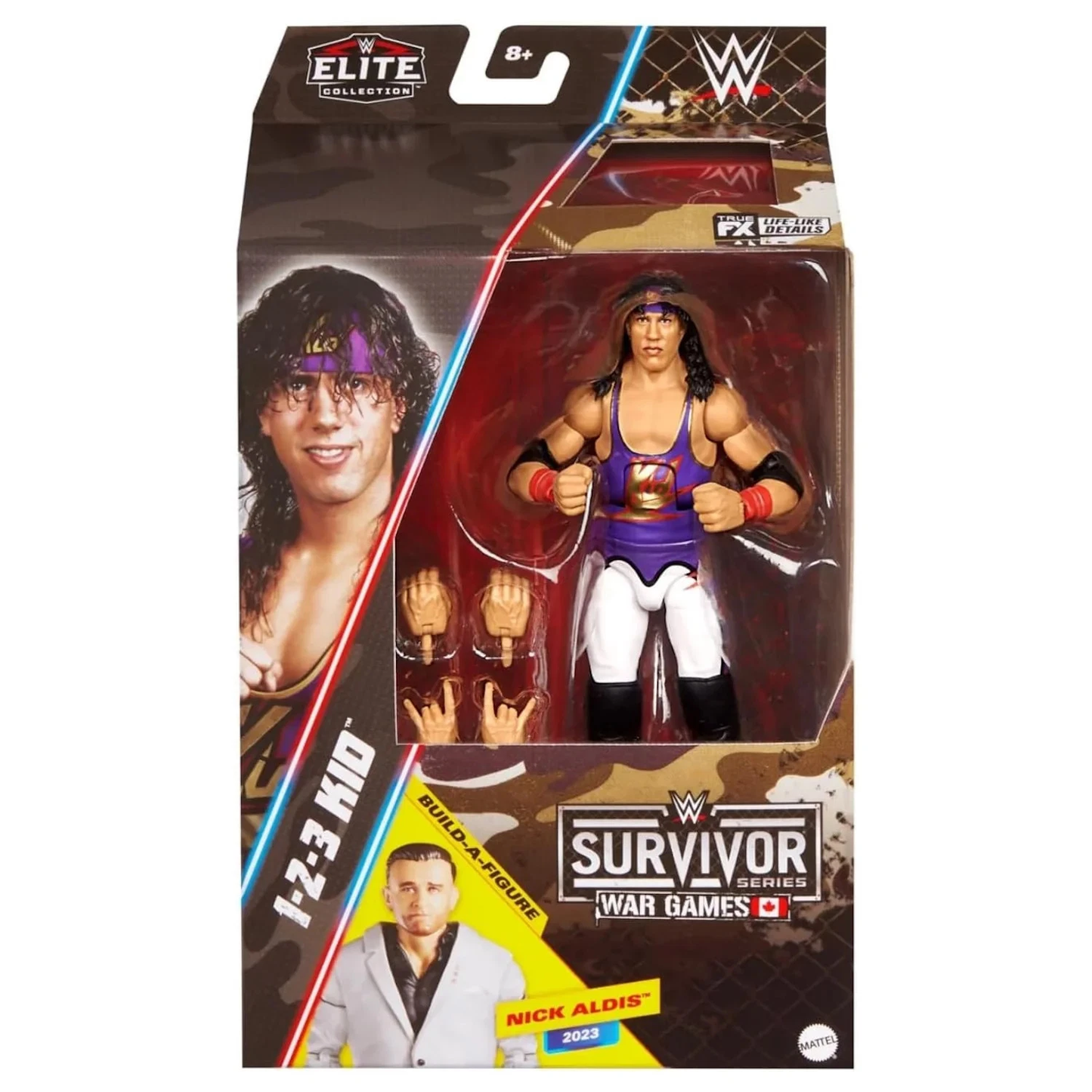 JCJ61 WWE Survivor Series War Games 123 Kid Figure