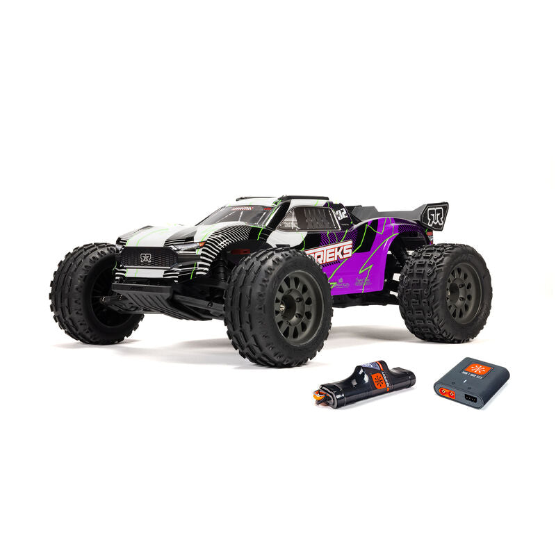 ARA3205S Arrma 1/10 VORTEKS MEGA 550 2WD Stadium Truck RTR with Battery & Charger