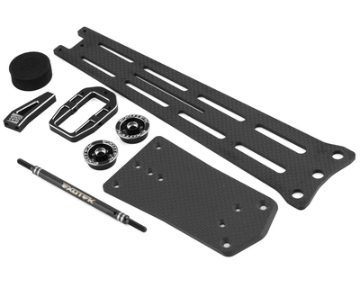 EXO2135 Exotek Traxxas Slash/Drag Slash Pro Single Wheel 3mm Carbon Wheelie Bar Set