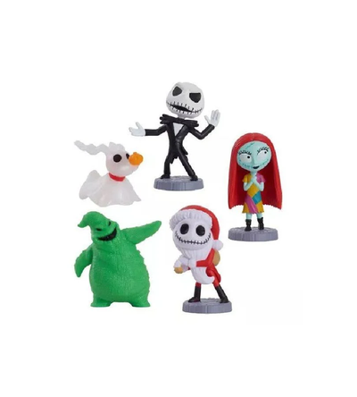 NBC46074 The Nightmare Before Christmas 2.5 Inch Collectible 5 Figure Pack