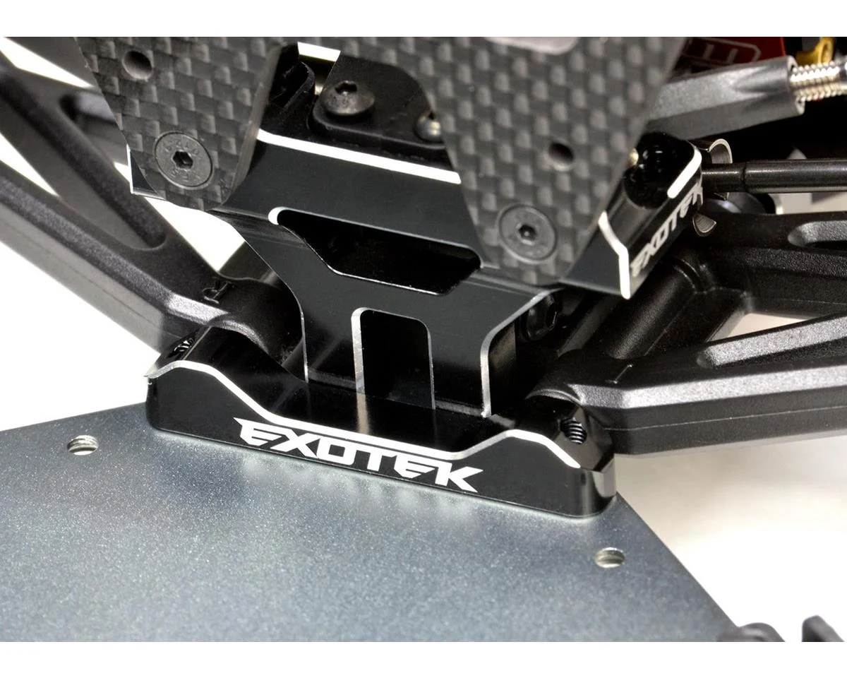 EXO2067 Aluminum 22S Rear Toe Adjustment Arm Mounts