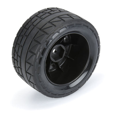 PRO1028710 1/18 Menace F/R Street Tires MTD 12mm Black Raid (4): Granite GROM