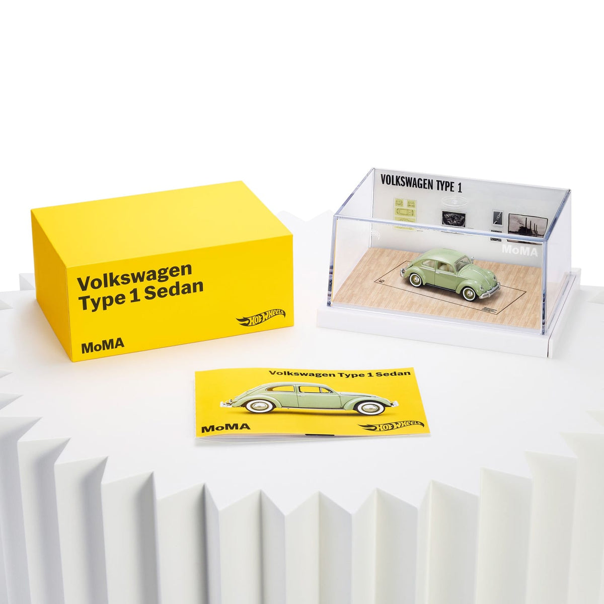 HWJGV38 Hot Wheels x MoMA VW Beetle Type 1 Sedan
