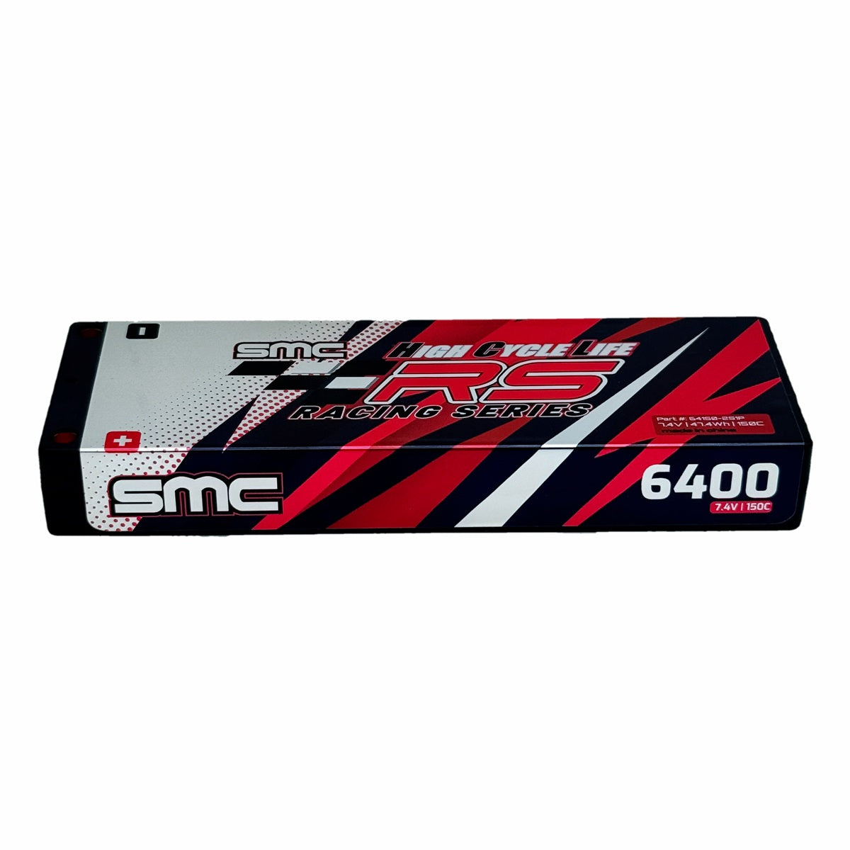 SMC64150-2S1P HCL-RS 7.4V-6400mAh 150C LCG 5mm Inboard Hardcase