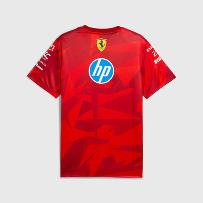 701234738 Scuderia Ferrari F1 Special Edition Las Vegas GP Team T-Shirt - Rosso Corso