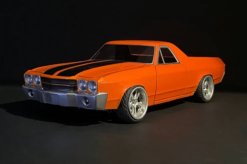 APlastics El Camino Clear Body