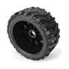 PRO1017610 Masher X HP Belted Pre-Mounted Monster Truck Tires (Black) (2) w/24mm Hex