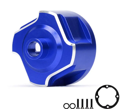INTC32475BLUE Alloy Machined Differential Housings 1/8 4WD