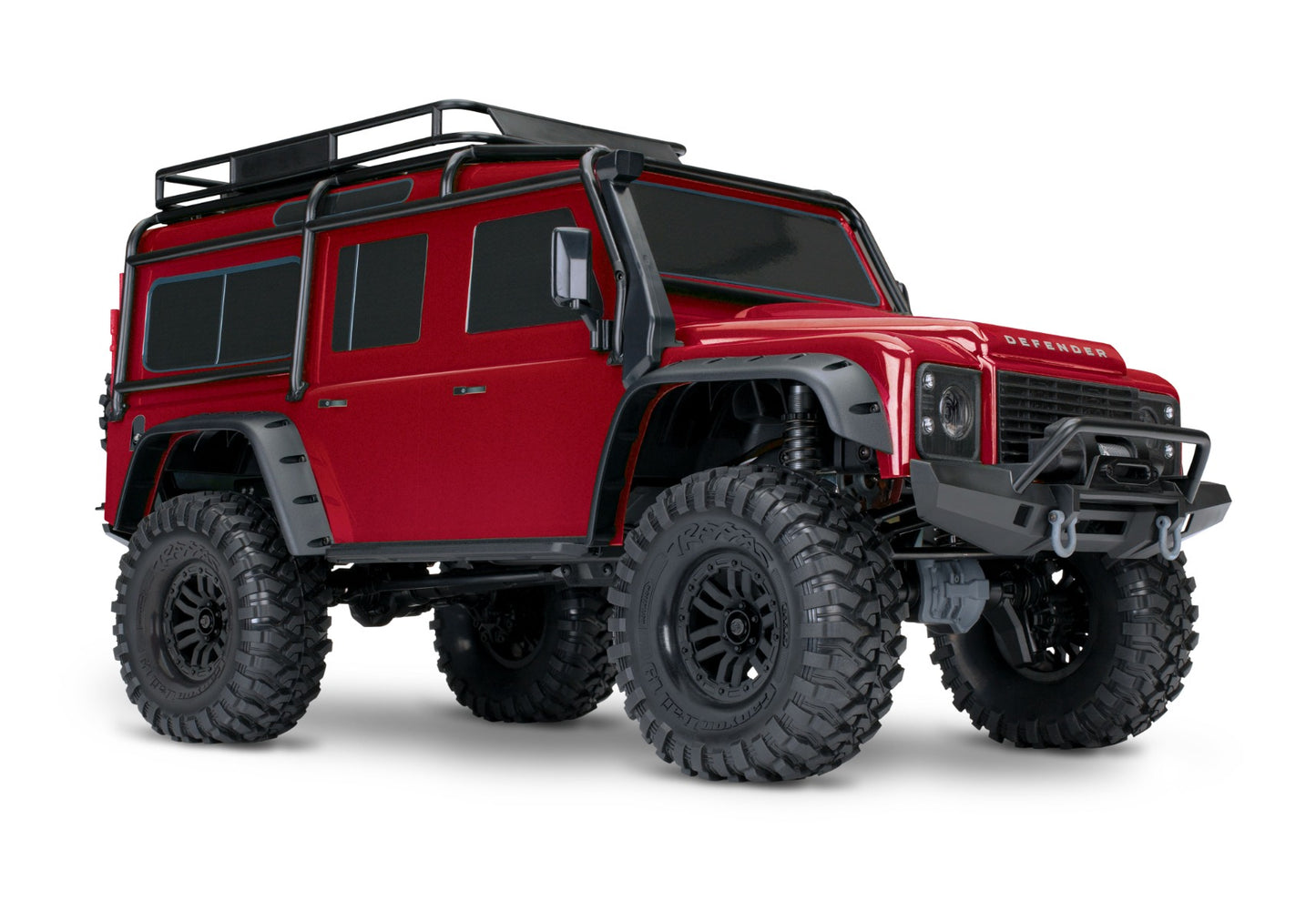 82256-4 TRX-4 Land Rover Defender 1/10 Scale And Trail Crawler With Clipless Body