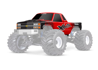 7697-RED XMAXX MT Chevy Body Red