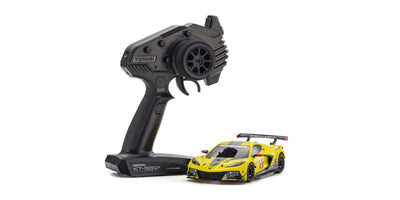 KYO32342Y 1/28 Chevrolet Corvette C8.R MINI-Z RWD RTR, Yellow
