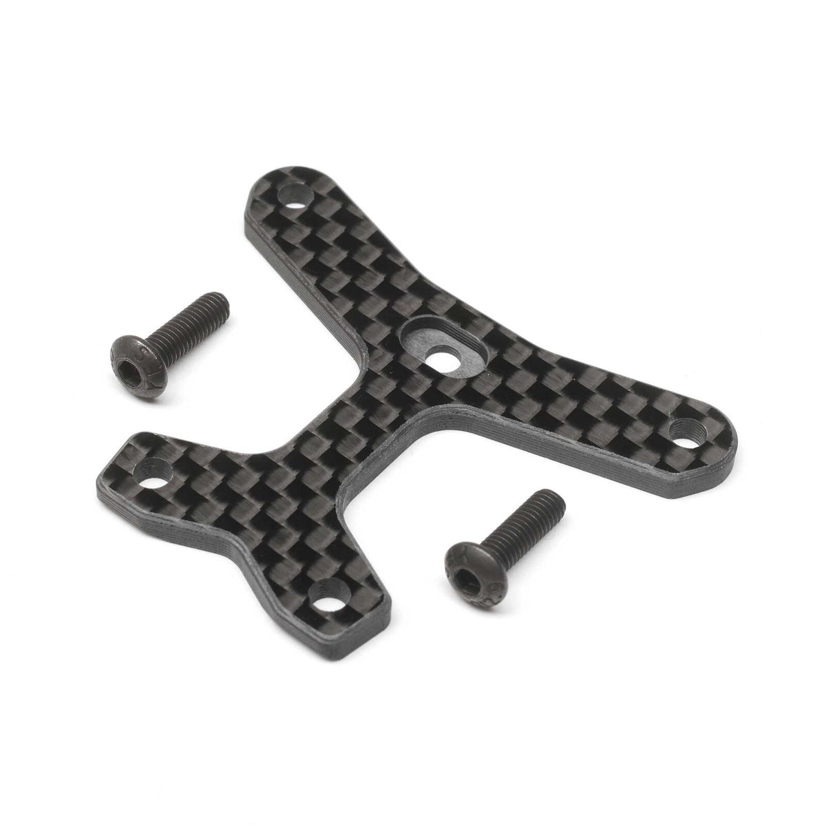 TLR331057 Team Losi Racing Carbon Front Top Brace, Medium Flex: 22X-4
