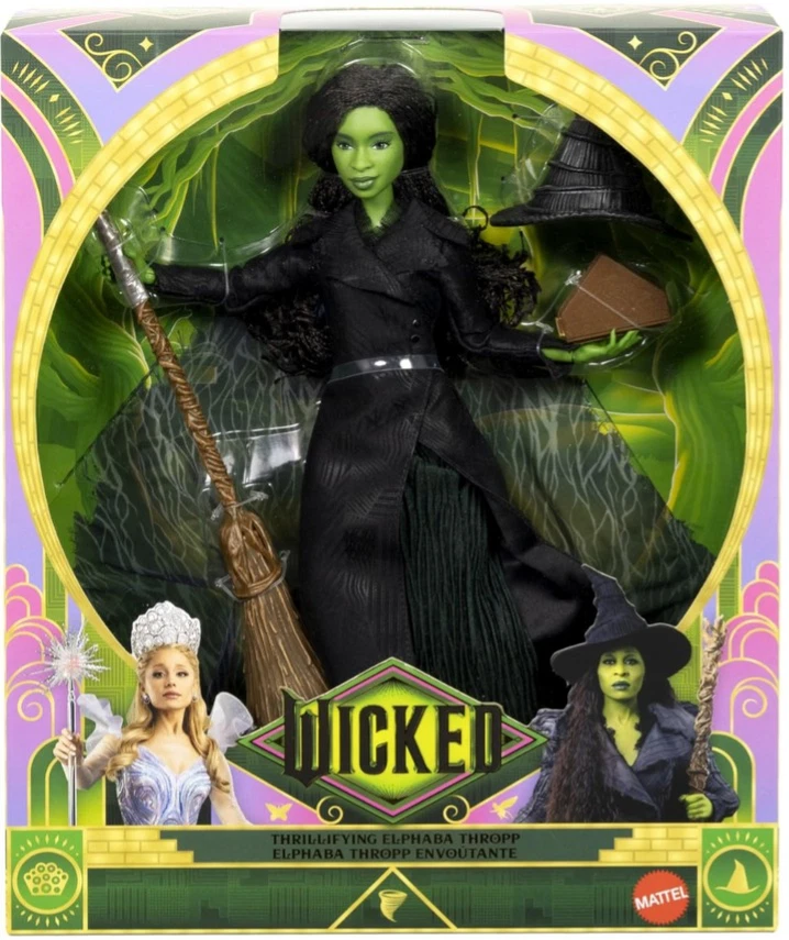 JFM12  Wicked Thrillifying Elphaba Thropp Entertainment Hero World Fashion Doll