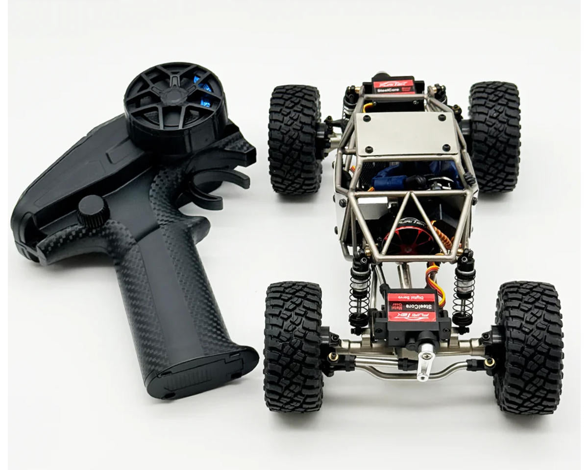FTK-FUR-2778 Furitek Titan Buggy Ultimate 24 4WS ARTR 1/24 4WD Brushless Rock Crawler w/Active Pro 4WS & Micro Tesla DigiBoard
