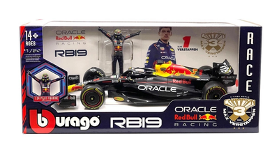 Burago 18-28036MV BUR 1:24 RACE F1 Oracle Red Bull RB92 2023 W/ Figure Max