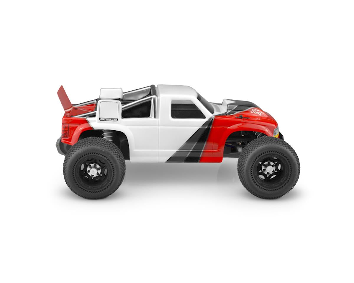 JCO0375 1993 Ford F-150 Body w/Spoiler for Traxxas Rustler VXL (Clear)
