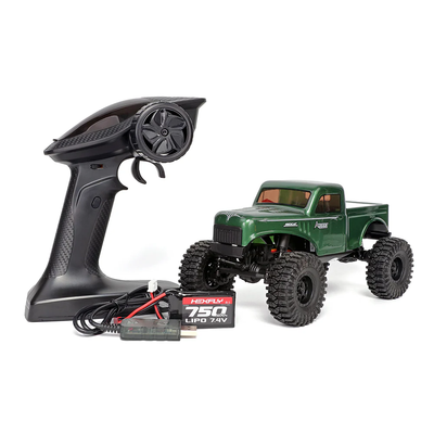RER39150 Redcat Ascent-18 Brushless 1/18 Scale Brushless Electric Rock Crawler- Forest Green