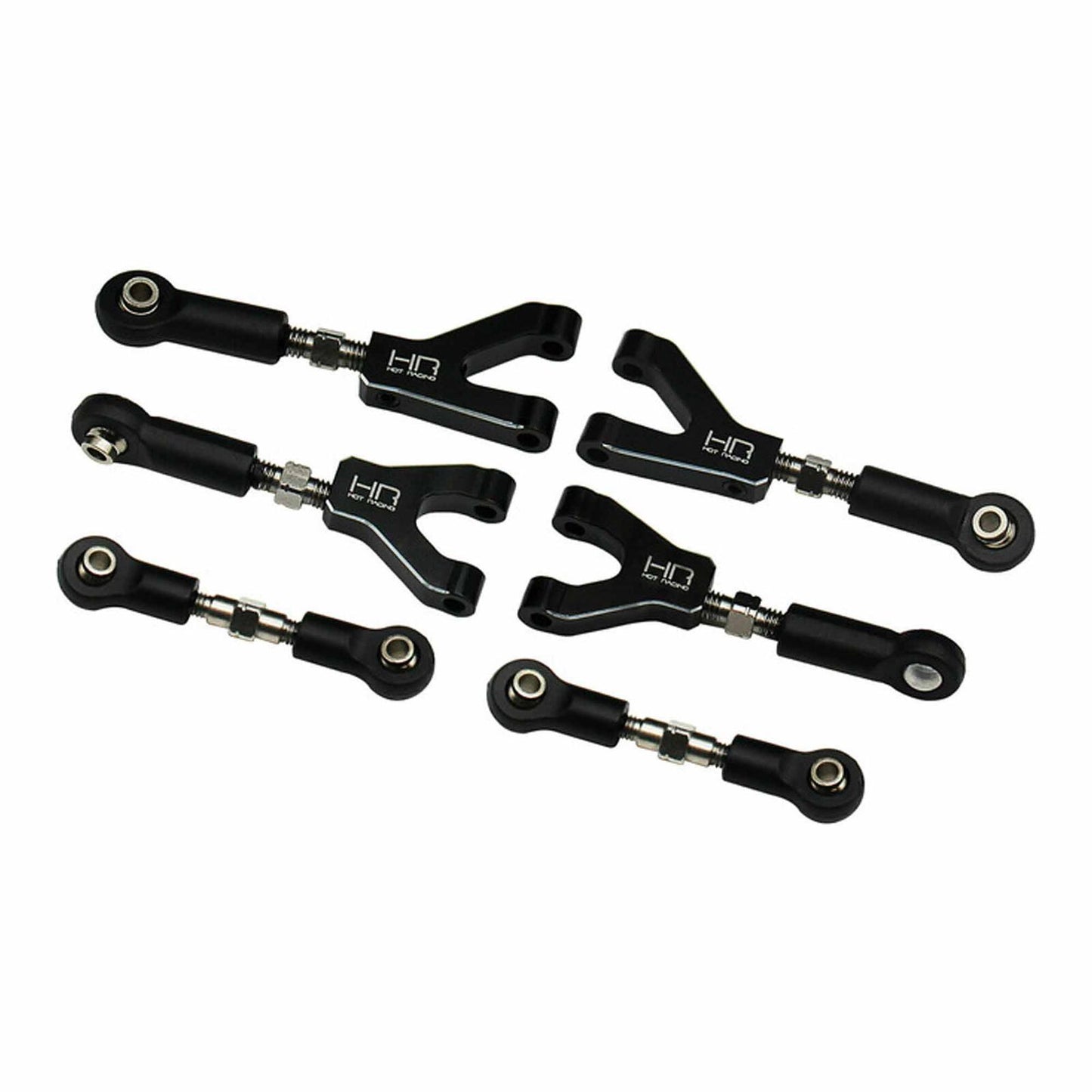 HRGRM547NC01 Aluminum Adjustable Link Set, ARRMA GROM & Losi NASCAR Vehicles