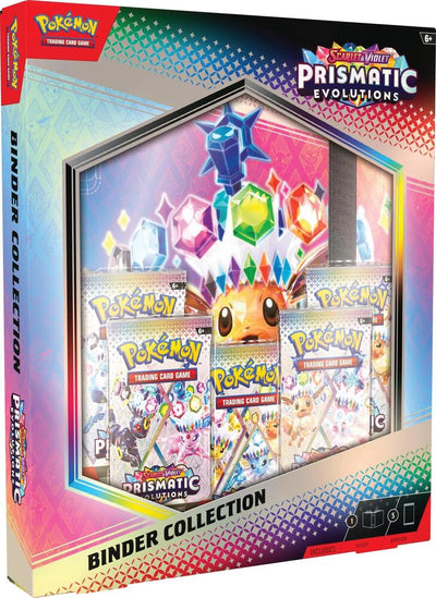 PKU10-10023-101 Pokémon Scarlet & Violet Prismatic Evolutions Binder Collection