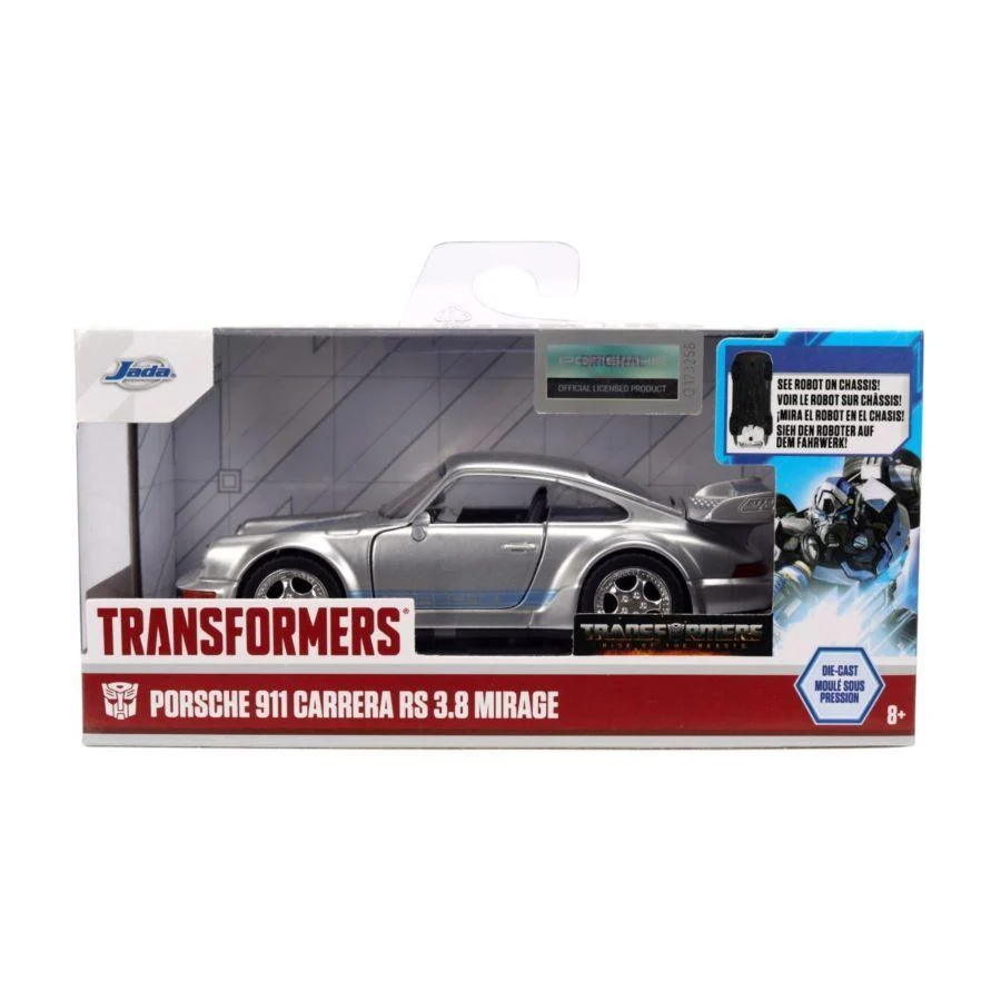 Jada 36210 1:32 Transformer Porsche 911 Carrera RS 3.8 Mirage – Hollywood Rides