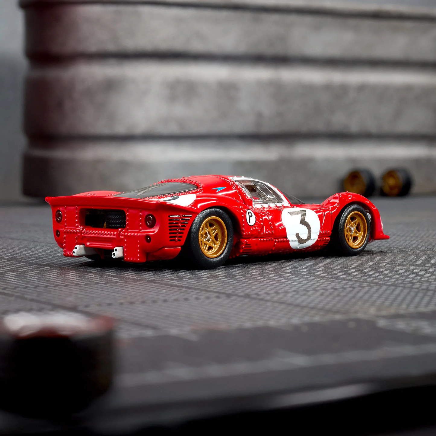 HWJCP47 Hot Wheels Elite 64 1967 Ferrari 330 P4