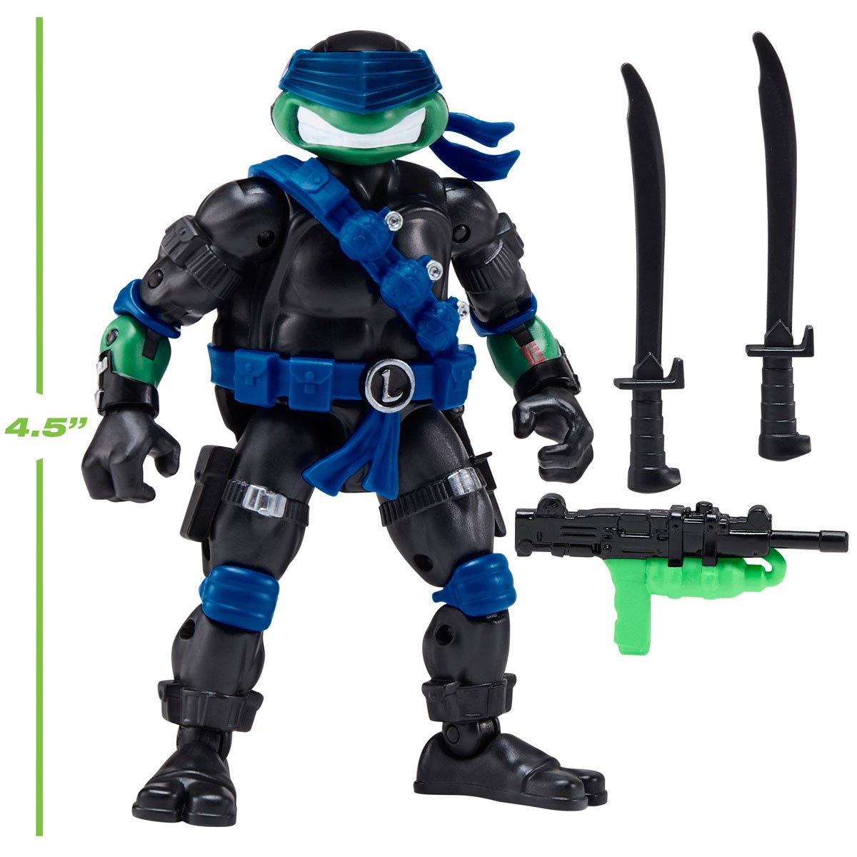 PL81901 TMNT . G.I. Joe Leonardo Snake Eyes Action Figure