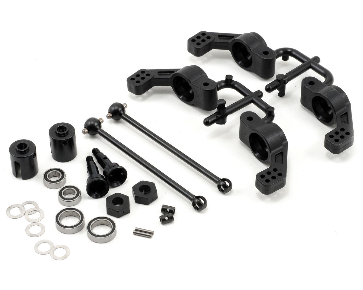 TKR6852X M6 Driveshaft & Hub Carrier Set (Rear, 6mm)