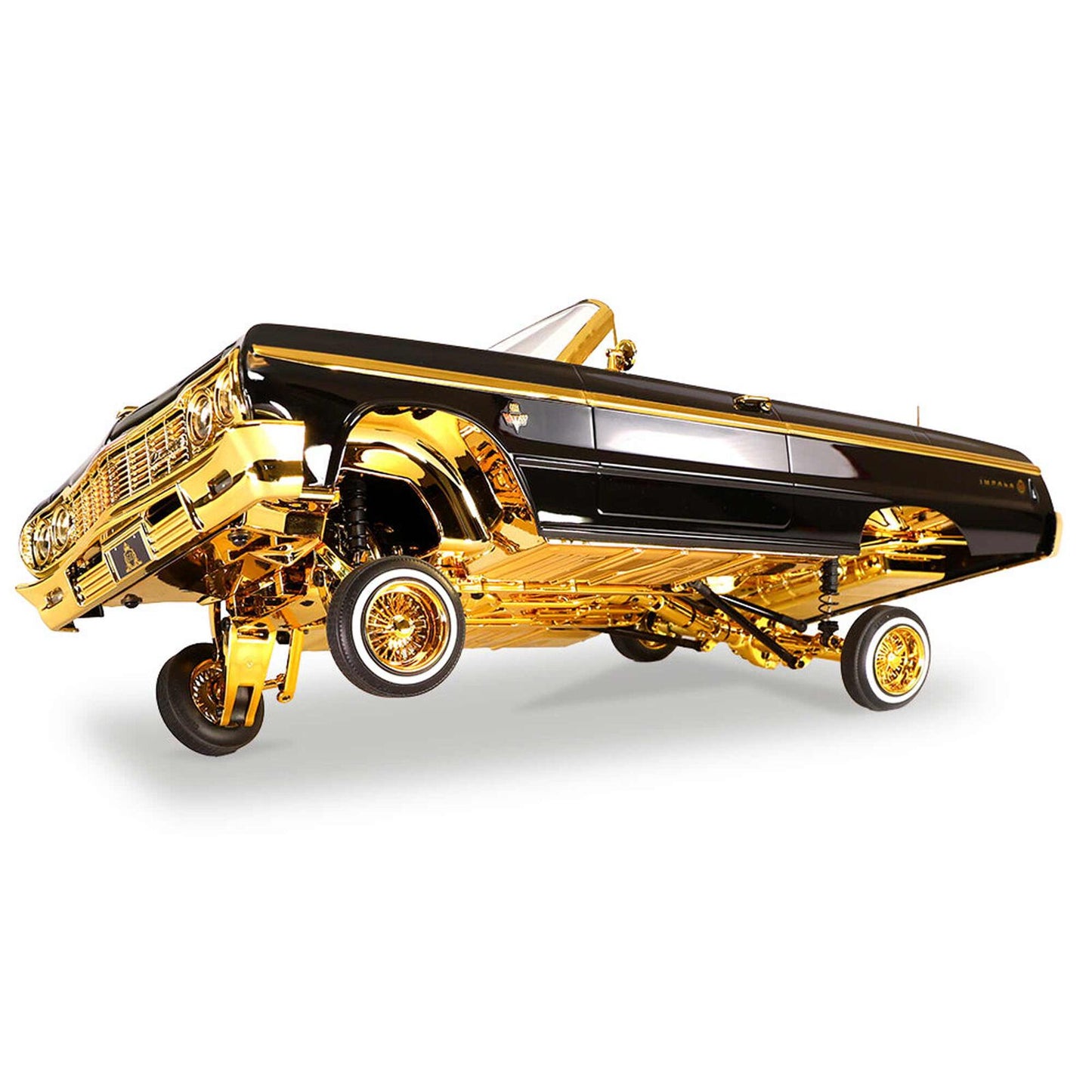 RER25840  RedCat 1964 Chevrolet Impala Gold Digger Special Edition LowRider RTR-Gold