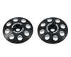 EXO1665BLK 22mm 1/8 XL Aluminum Wing Buttons (2) (Black)