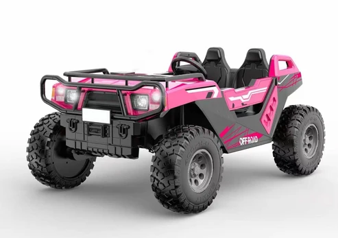Utility Clash 24V 4WD All Terrain Kids Ride On Buggy With MP4 And Air Blower