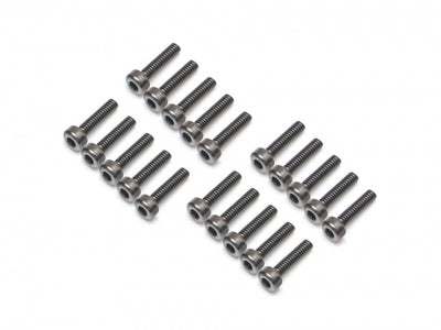 BRPROB-07S ProBuild™ M2x8mm Socket Cap Screw 12.9 Grade Screws (20) Black