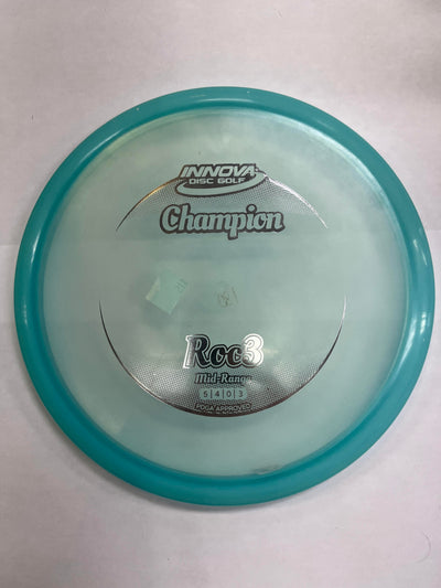 Innova Champion ROC3 Mid-Range Clear Blue