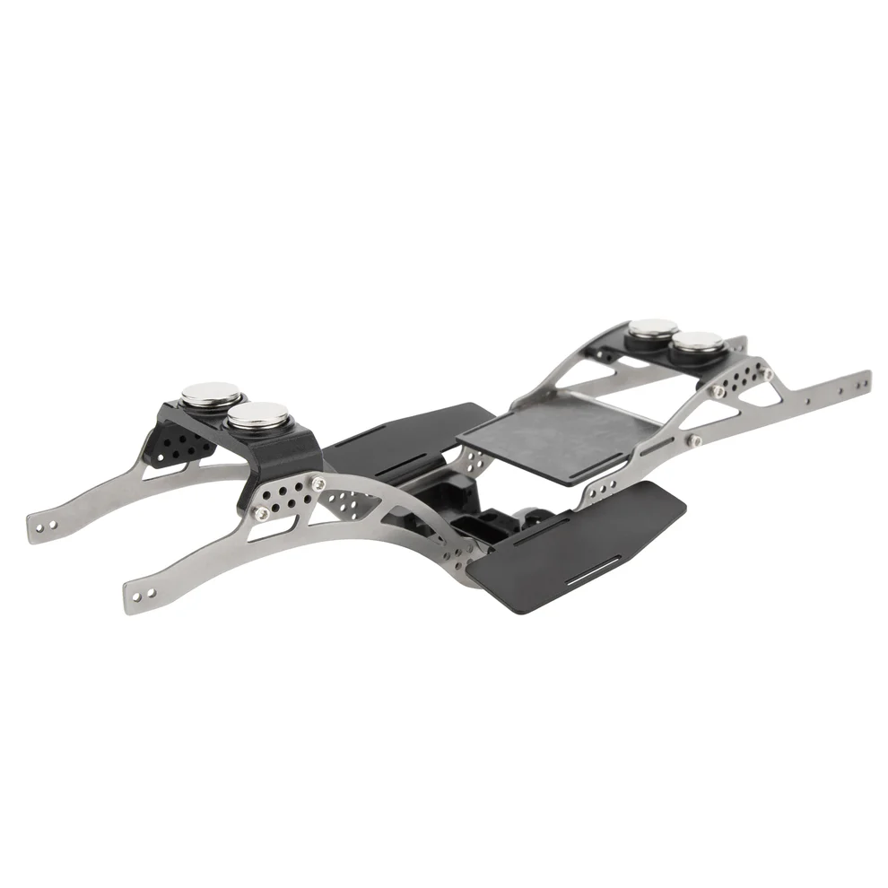 MEUS Racing SCX24 C10 Bronco Wrangler LCG Chassis TC4 Titanium Frame