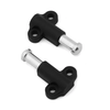 VPS08850 Vanquish Products H10 Optic Aluminum Functional Bump Stops (Black) (2)