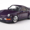 Solido S1803412 1:18 1990 Porsche 911 (964) Turbo – Violet Blue Metallic