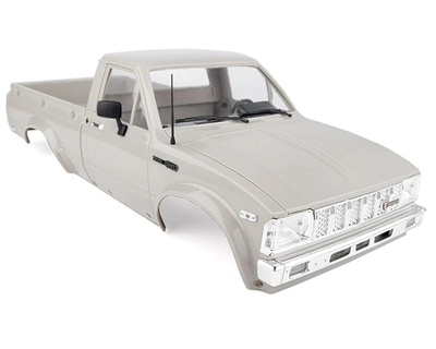 Z-B0257 RC4WD Trail Finder 2 1/10 1982 Toyota® Pickup Complete Hard Body Set (Primer Grey)