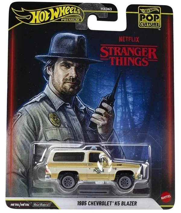 HWJHW86 HotWheels Premium Strangers Things 1985 Chevrolet K5 Blazer