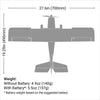 HBZ6100 HobbyZone Apprentice STOL S 700mm RTF with SAFE