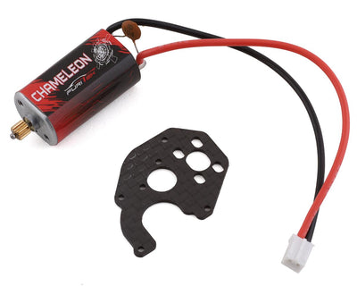 FUR-2076 SCX24 Chameleon Brushed Motor w/Motor Mount & Pinion (80T)