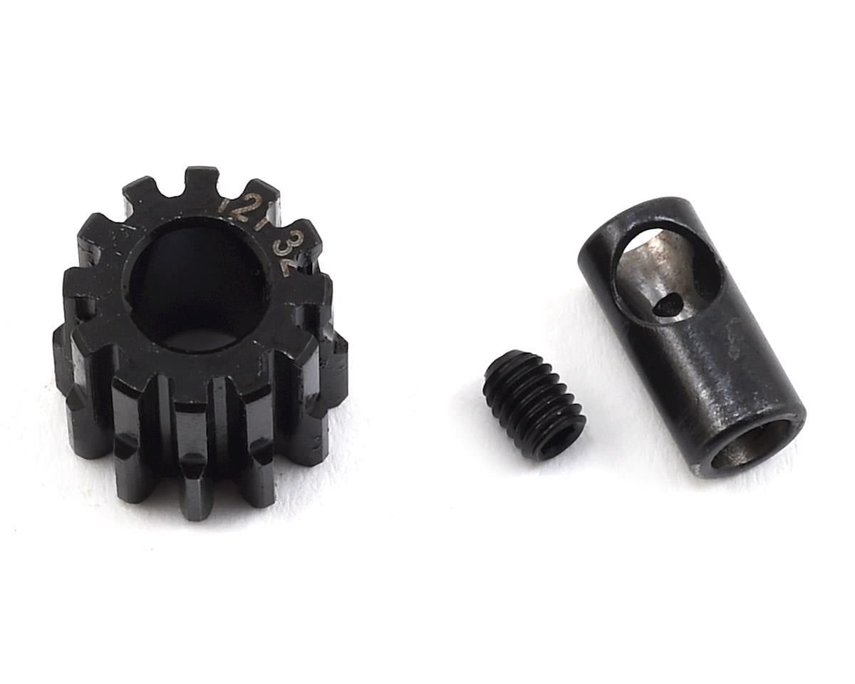 PTK8055 Steel 32P Pinion Gear w/3.17mm Reducer Sleeve (Mod .8) (5mm Bore) (12T)