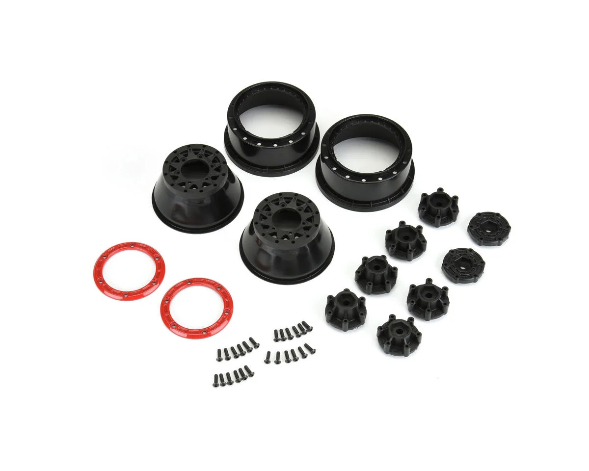 PRO281104 Raid Bead-Loc Fr/Rr 2.2"/3.0" 12 & 14mm SC Wheels (2)