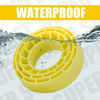 YQT-1005-1056YE INJORA 1.0" 57*22mm Rock Terrain Tires & Silicone Rubber Inserts Combo (4)