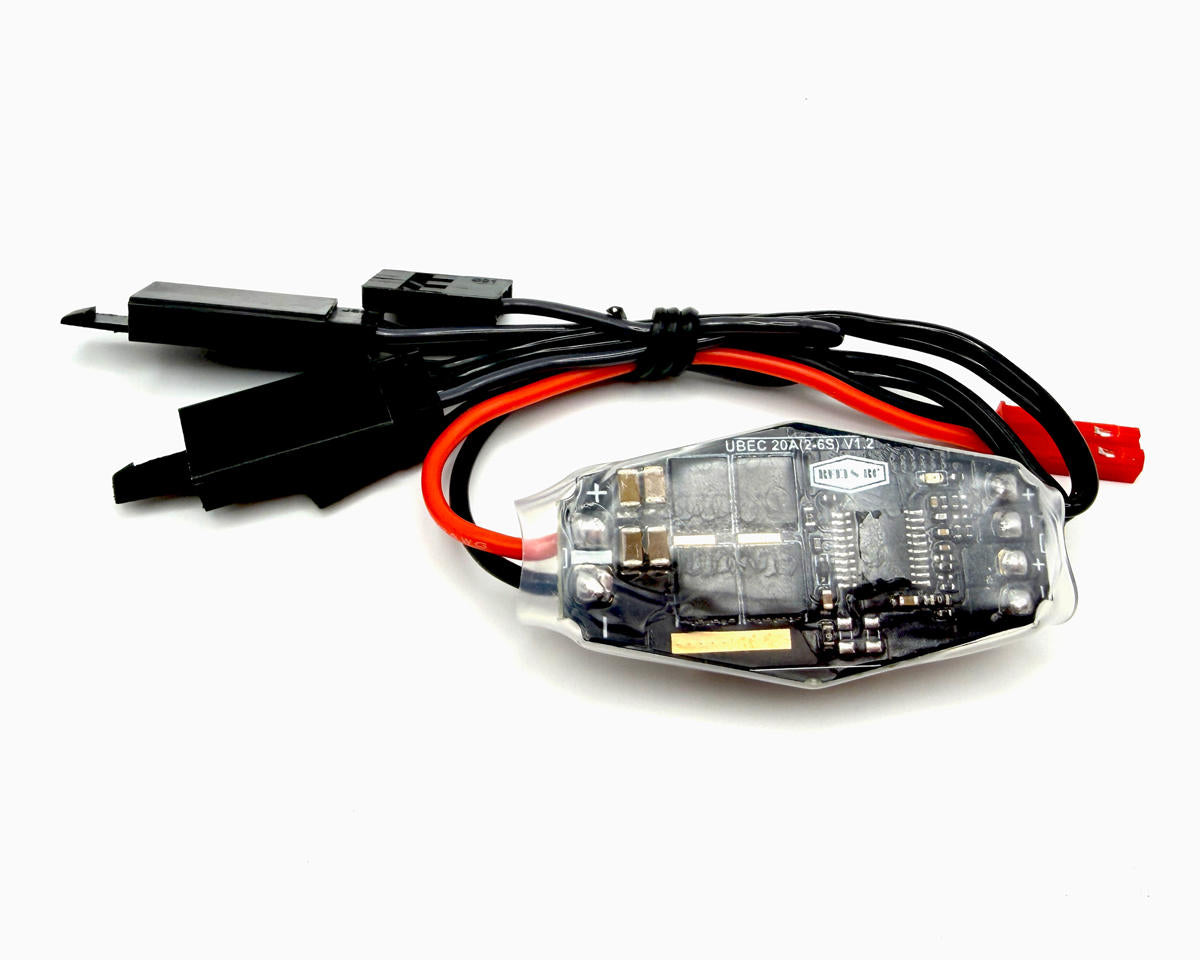 REEFS337 Reefs RC 8.4V Slim EZ Plug-N-Play Dual Servo BEC